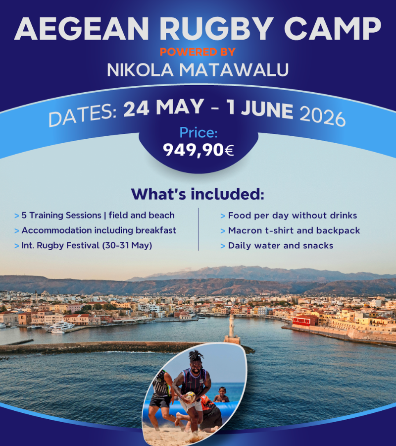 Aegean Rugby Camp powered by Nikola Matawalu